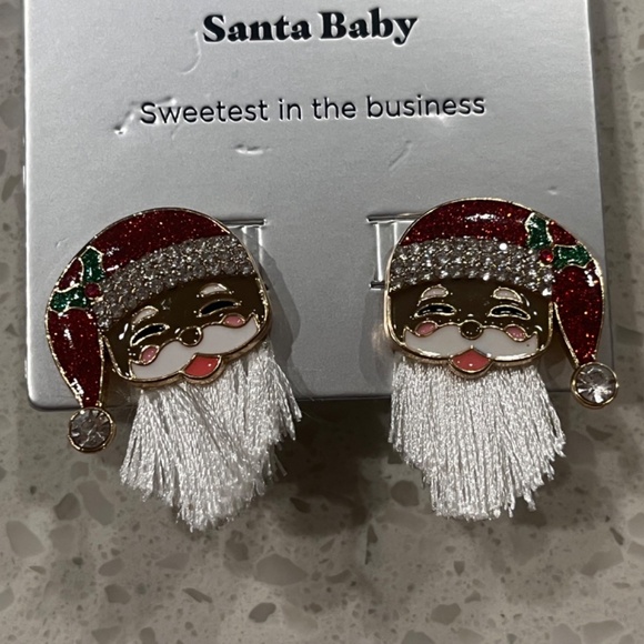 Sugarfix by Baublebar Christmas Santa Baby Earrings - Picture 2 of 3